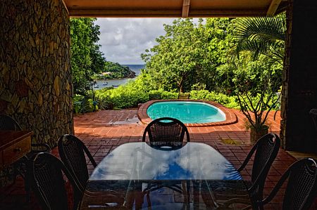 privacy with a caribbean view