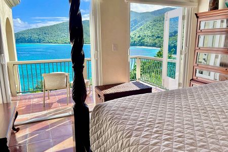 Bedroom with a view