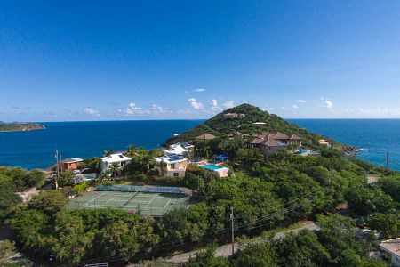 tennis and basketball court