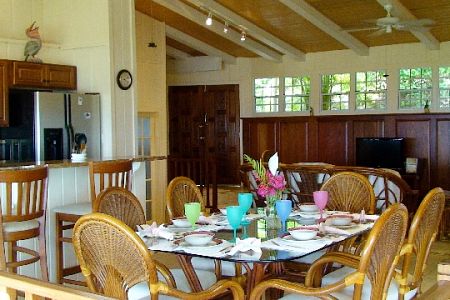 Dining area.