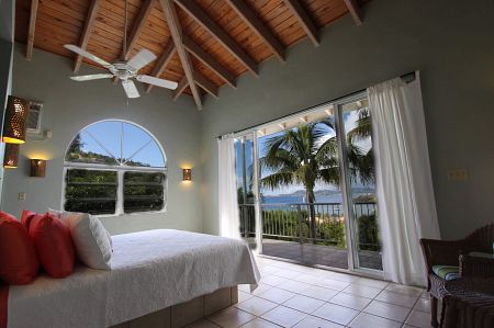 Bedrooms have sea views